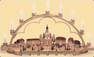 Schwibbogen Frauenkirche Dresden - Müller Kleinkunst