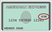 Prüfnummer AMEX