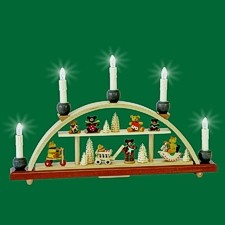 Bärenkinder, elektrisch beleuchtet - 48 cm