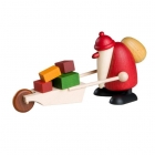 Weihnachtsmann mit Geschenkekarre - 7 cm - Björn Köhler Weihnachtsmann mit Geschenkekarre - 7 cm - Björn Köhler