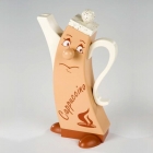 Rauchfigur "Cappuccino" - 21,5 cm