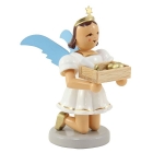 Christbaumschmuck-Engel kniend Kurzrock farbig - 6 cm Christbaumschmuck-Engel kniend Kurzrock farbig - 6 cm
