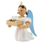 Christbaumschmuck-Engel kniend Langrock farbig - 6 cm Christbaumschmuck-Engel kniend Langrock farbig - 6 cm
