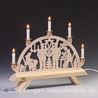 Schwibbogen Original Erzgebirgsmotiv, elektr. bel. - 47 cm Schwibbogen Original Erzgebirgsmotiv, elektr. bel. - 47 cm