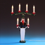 Lichterbergmann mit Joch, farbig, elektr. beleuchtet - 46 cm Lichterbergmann mit Joch, farbig, elektr. beleuchtet - 46 cm