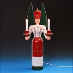 Lichterengel Großfigur farbig, elektr. beleuchtet - 80 cm Lichterengel Großfigur farbig, elektr. beleuchtet - 80 cm