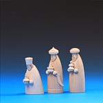 Die drei Weisen natur, 3-teilig - 12 cm Die drei Weisen natur, 3-teilig - 12 cm
