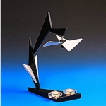 Pyramide Flügelträumer "Eisblume" 50 cm Pyramide Flügelträumer "Eisblume" 50 cm