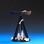 Mini-Black-Delta Pyramide, Christi Geburt - 26 cm Mini-Black-Delta Pyramide, Christi Geburt - 26 cm