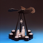 Black Delta Pyramide "Heilige Nacht" - 39 cm Black Delta Pyramide "Heilige Nacht" - 39 cm