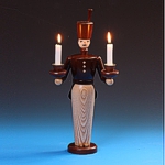 Lichterbergmann lasiert, groß - 36 cm Lichterbergmann lasiert, groß - 36 cm