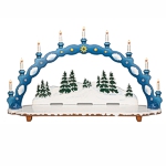 Leerbogen - blau/weiss - 95 cm